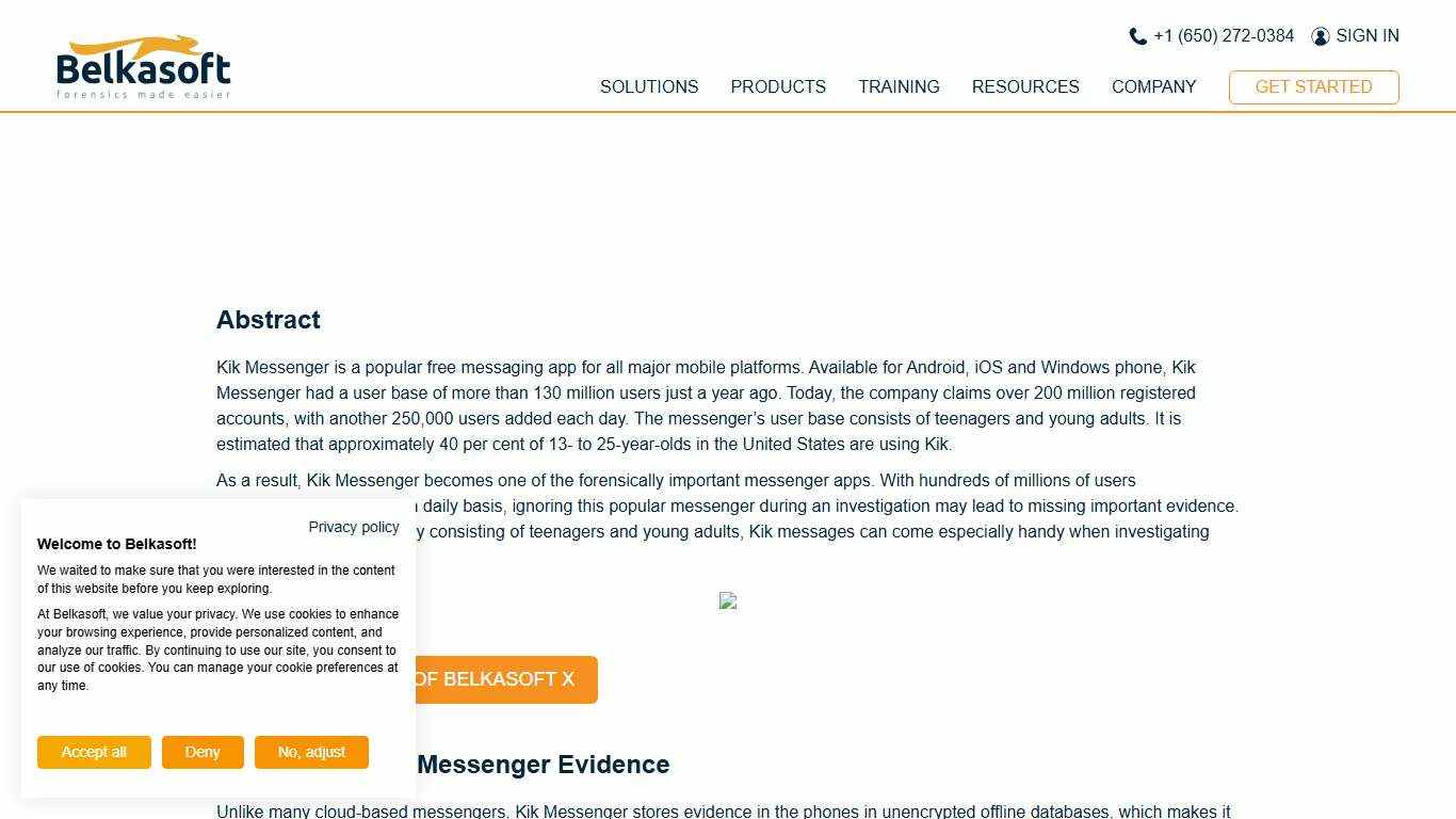 Kik Messenger Forensics